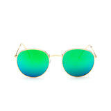 2017 Retro Round Sunglasses Women/Men Luxury Brand Designer Alloy Mirror Sun Glasses For Women Ray Female Oculos Gafas De Sol