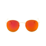 2017 Retro Round Sunglasses Women/Men Luxury Brand Designer Alloy Mirror Sun Glasses For Women Ray Female Oculos Gafas De Sol