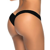 2017 Hot Black V Shape Sexy Brazilian Bikini Bottom