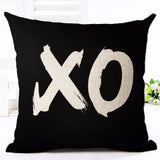 Deer Love Star Panda Printed Cotton Linen Pillowcase Decorative Pillows Cushion Use For Home Sofa Car Office Almofadas Cojines