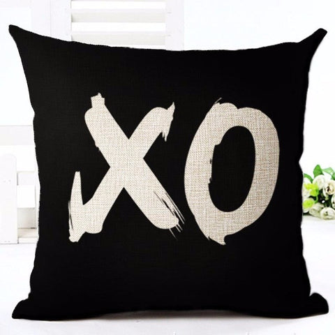 Deer Love Star Panda Printed Cotton Linen Pillowcase Decorative Pillows Cushion Use For Home Sofa Car Office Almofadas Cojines