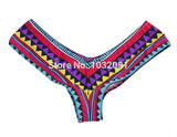2017 V shape sexy female swimwear women swim brief brazilian bikini bottom scrunch butt thong tanga panties underwear beach V130
