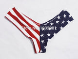 2017 V shape sexy female swimwear women swim brief brazilian bikini bottom scrunch butt thong tanga panties underwear beach V130