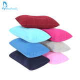 OnnPnnQ 1pcs  Inflatable Pillow Travel Air Cushion Camp Beach Car Plane Head Rest Bed Sleep for Outdoor Sport