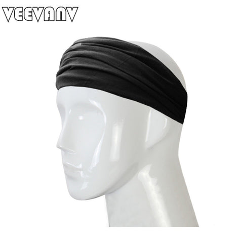 VEEVANV 2017 Fashion Black Headwear Girls Hair Band Cross-Stretch Cotton Bow Tie Headband Women/Ladies/Female Travel Accessories