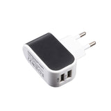HOTNOW 5V3.1A Universal USB Charger Travel Wall Charger Adapter Portable Smart Mobile Phone Charger for iPhone Tablet