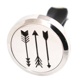 Travel Beach 30mm Diffuser 316 Stainless Steel Car Aroma Locket Essential Oil Car Diffuser Locket Free 10Pcs Pads