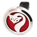 Travel Beach 30mm Diffuser 316 Stainless Steel Car Aroma Locket Essential Oil Car Diffuser Locket Free 10Pcs Pads