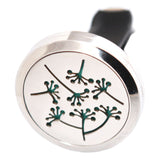 Travel Beach 30mm Diffuser 316 Stainless Steel Car Aroma Locket Essential Oil Car Diffuser Locket Free 10Pcs Pads