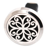 Travel Beach 30mm Diffuser 316 Stainless Steel Car Aroma Locket Essential Oil Car Diffuser Locket Free 10Pcs Pads