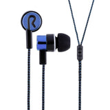 Metal Earphones with Fiber Cloth Cable
