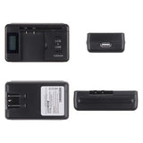 Mobile Universal Battery Charger with LCD Screen