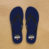 Navy Flip-Flops