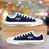 Navy Low Cuts