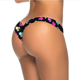 2017 Hot Black V Shape Sexy Brazilian Bikini Bottom