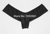 2017 V shape sexy female swimwear women swim brief brazilian bikini bottom scrunch butt thong tanga panties underwear beach V130