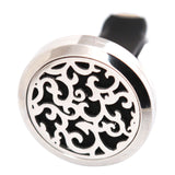 Travel Beach 30mm Diffuser 316 Stainless Steel Car Aroma Locket Essential Oil Car Diffuser Locket Free 10Pcs Pads