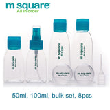 M Square Travel Accessories For Perfume Bottle Parfum Spray Bottle Refillable Empty Bottles Cosmetic Containers