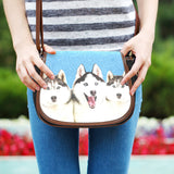 Huskies Saddle Bag